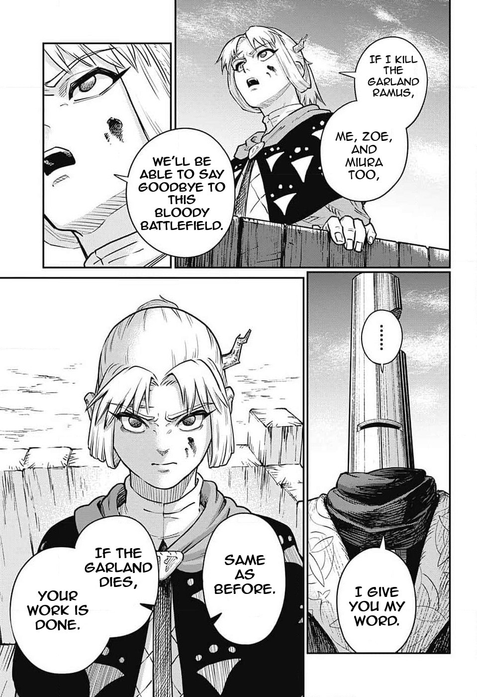 The Battle of Mont Tombe Castle page 45