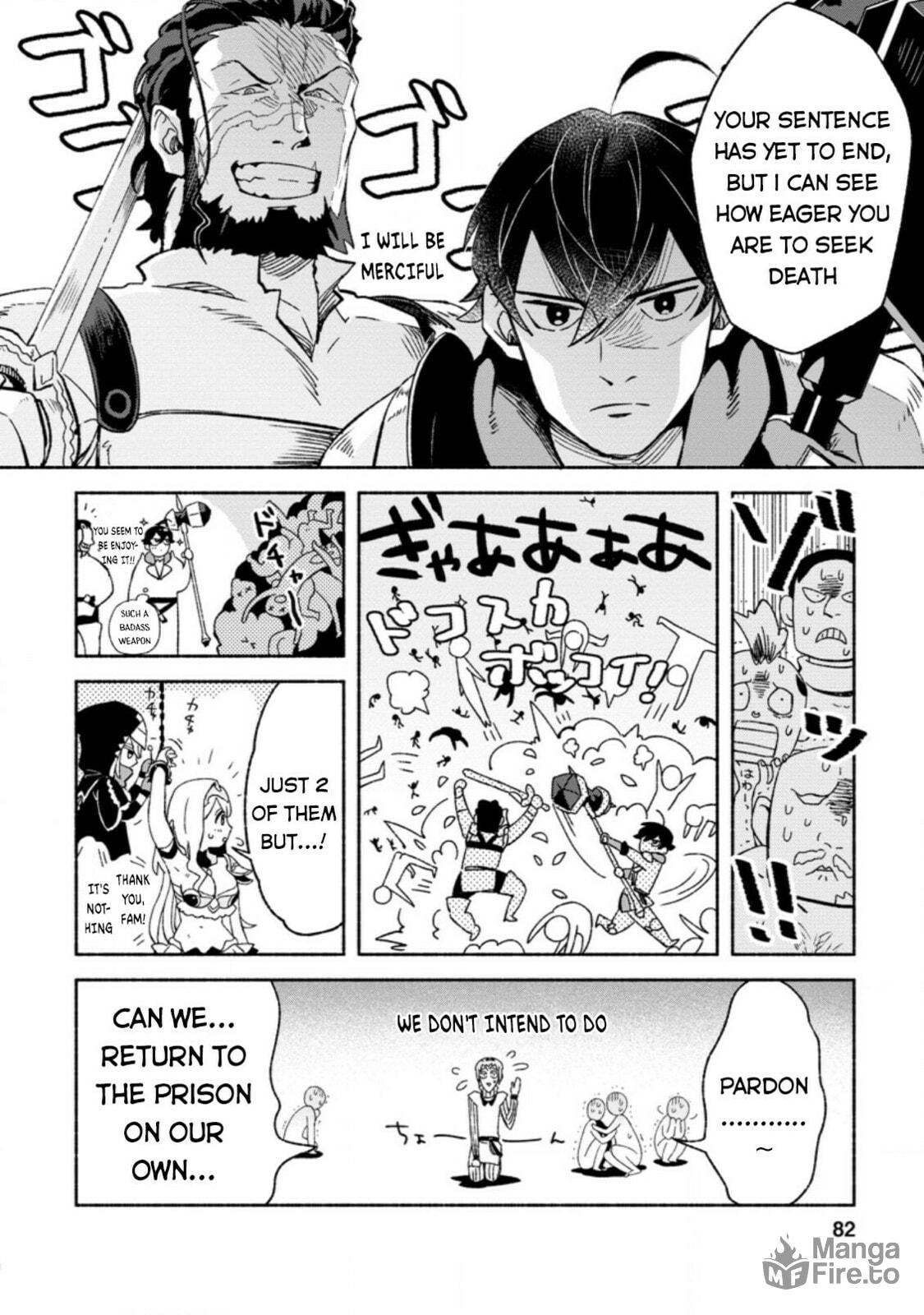 Sono Monban, Saikyou Nitsuki: Tsuihou Sareta Bougyo Ryoku 9999 no Senshi, Outo no Monban Toshite Musou Suru – Chapter 8 page 20