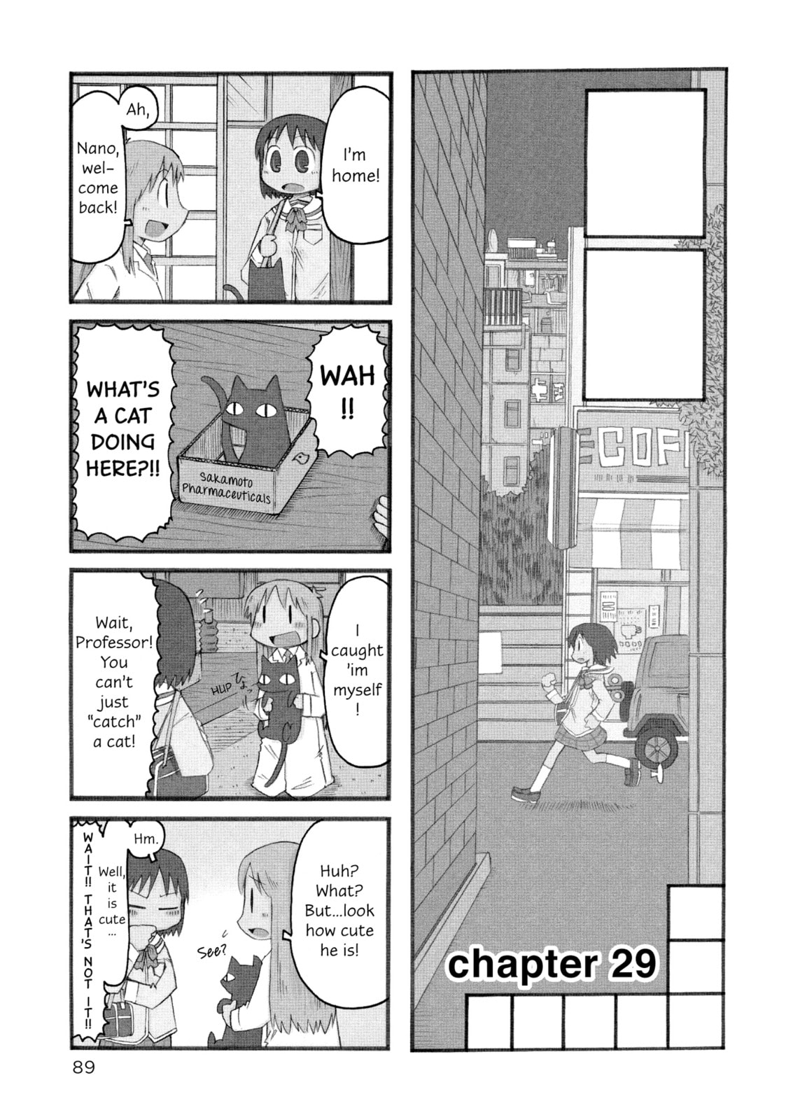 Nichijou – Chapter 29 page 0