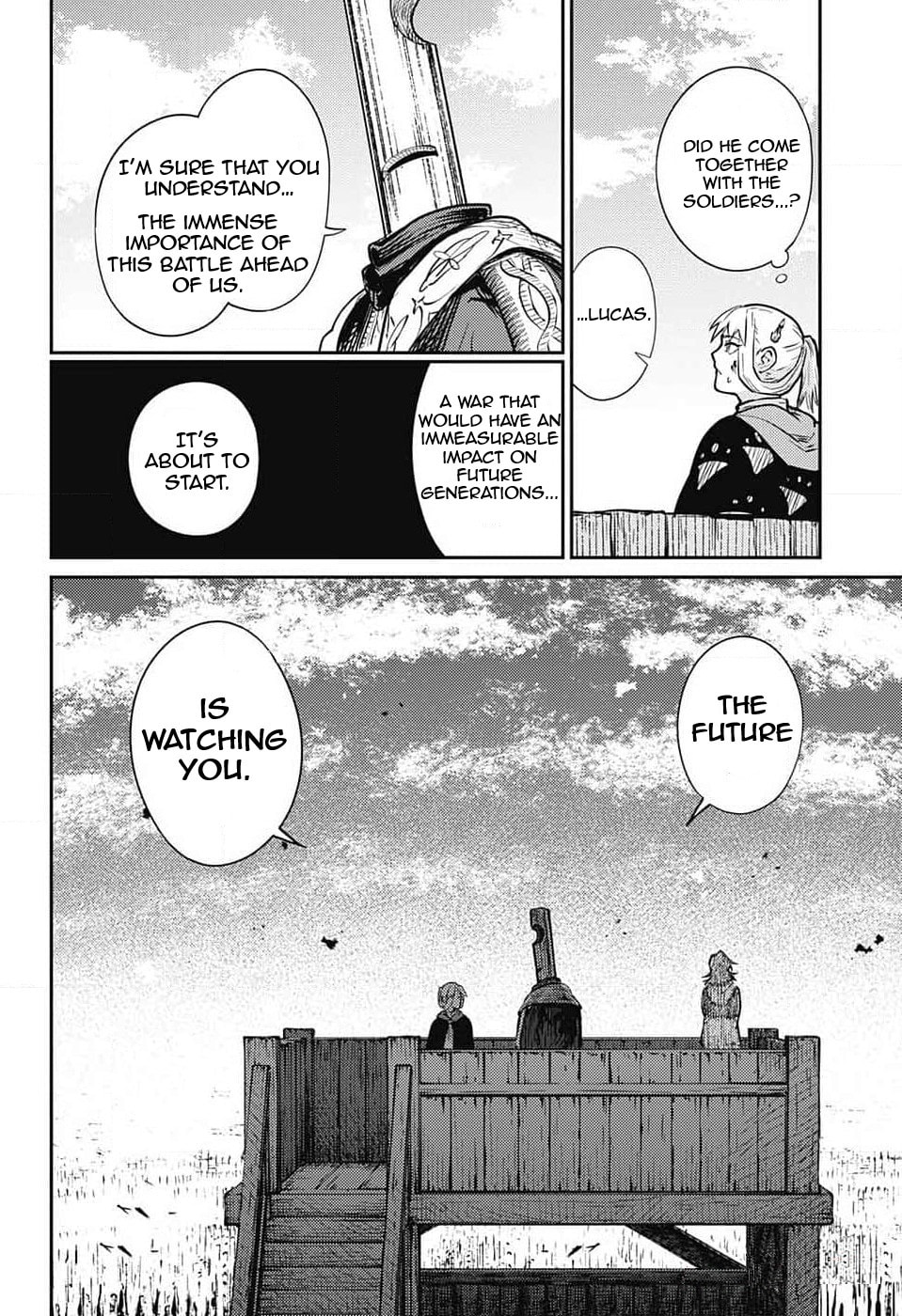 The Battle of Mont Tombe Castle page 42