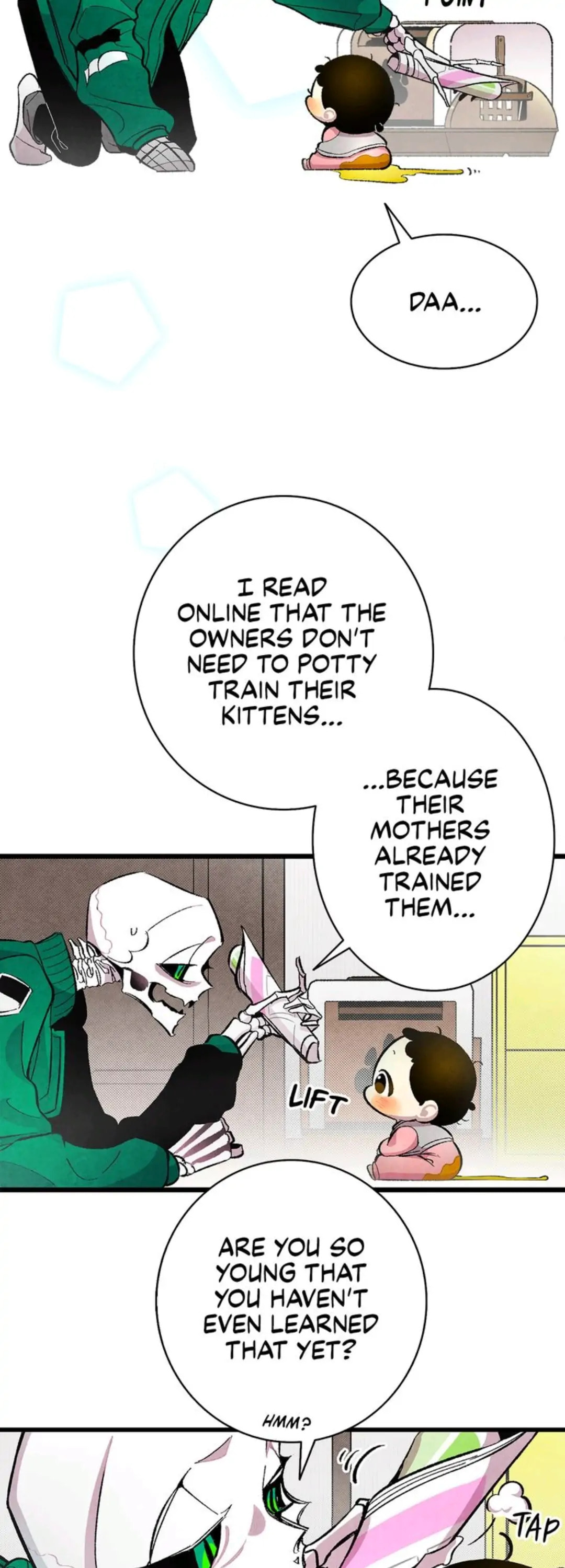 The Skeleton Becomes a Cat Dad – Chapter 17 page 7