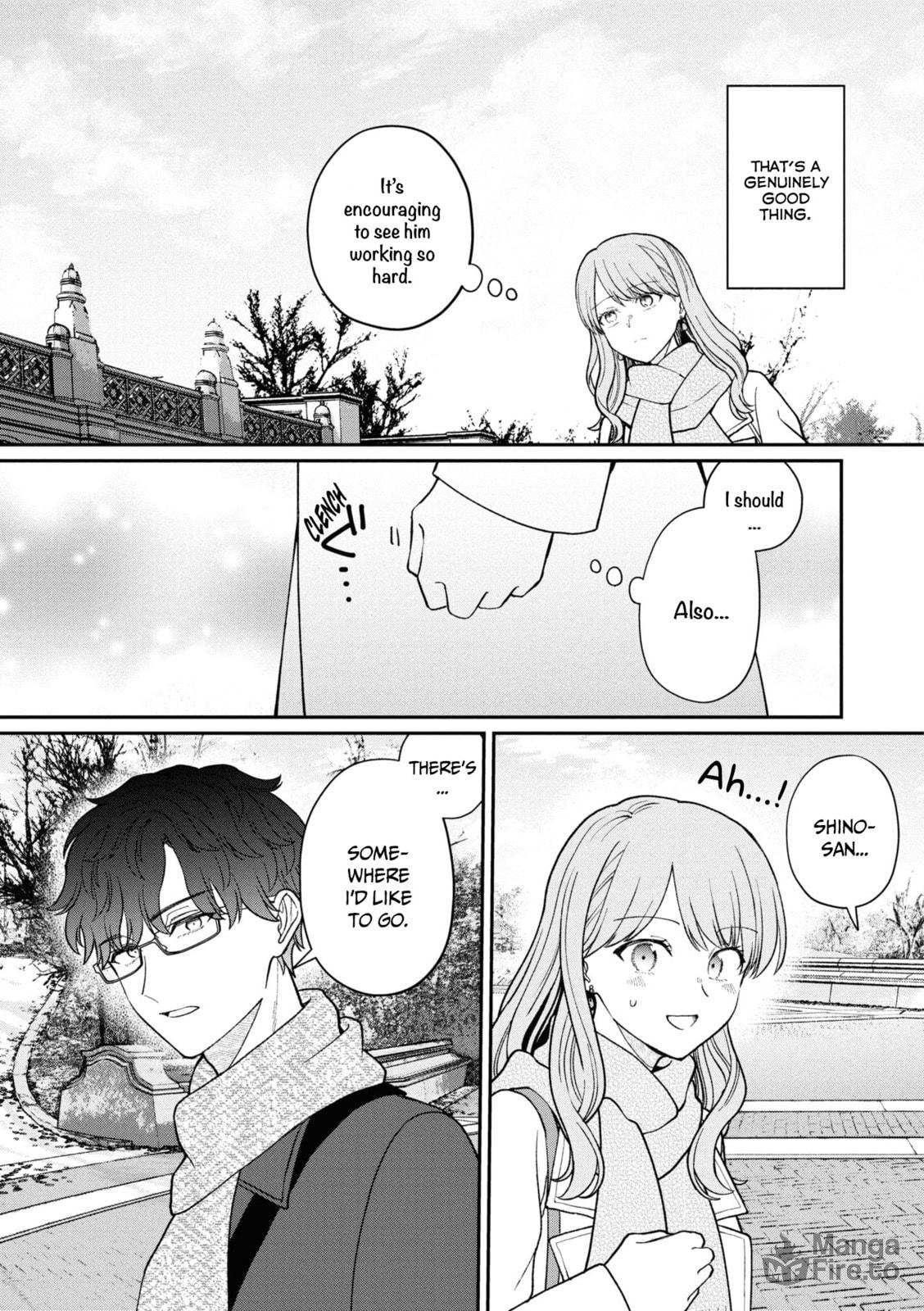 Kuuki ga "Yomeru" Shinnyushain to Buaiso na Senpai no Hanashi (Web-comic) – Chapter 52 page 5