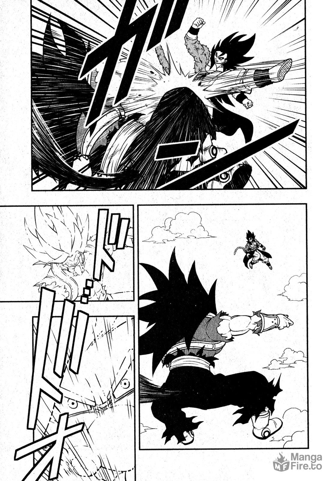 The ones who saved Goku and Vegeta are none other than themselves!! page 14