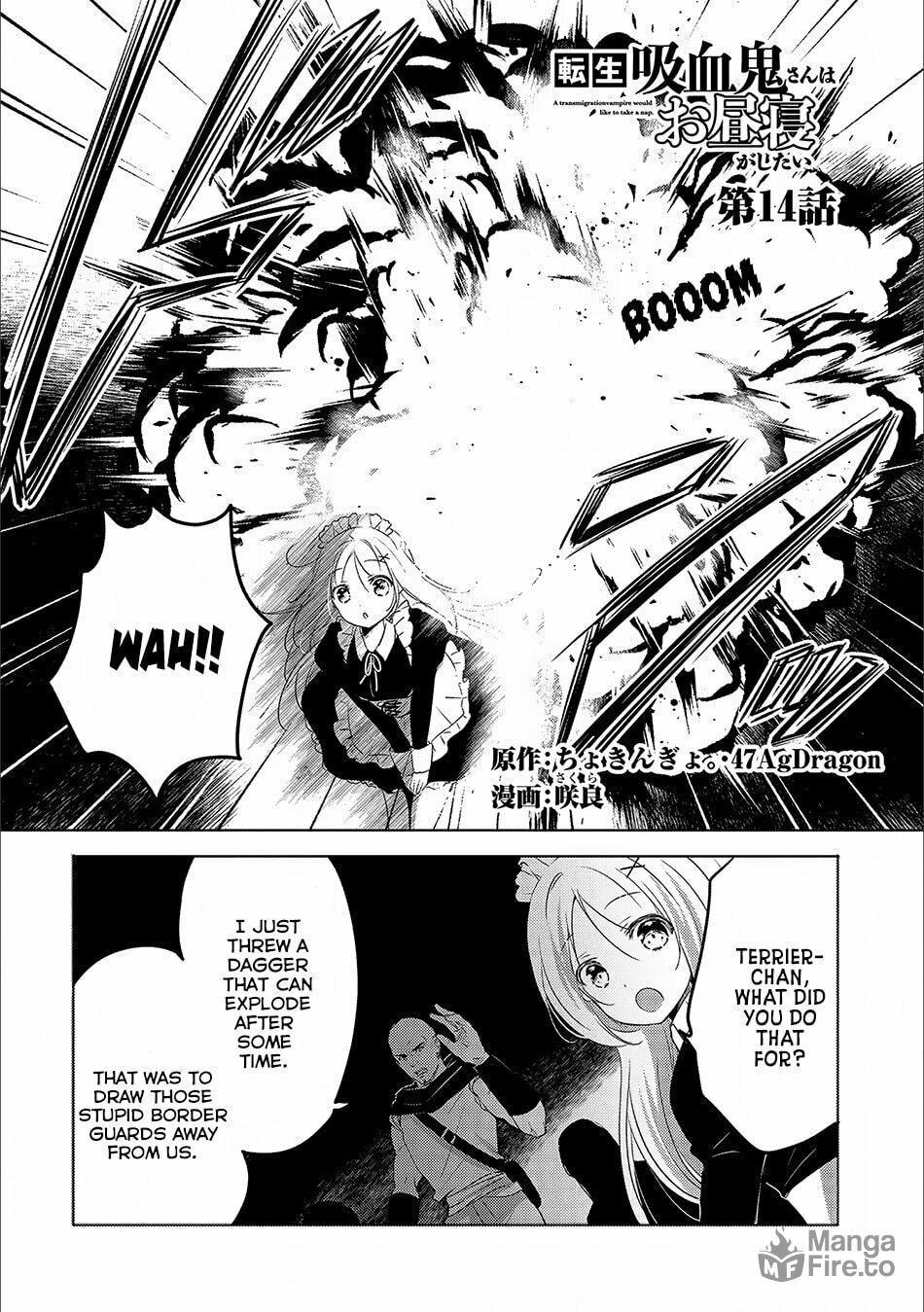 Tensei Kyuuketsuki-san wa Ohirune ga Shitai – Chapter 14 page 2