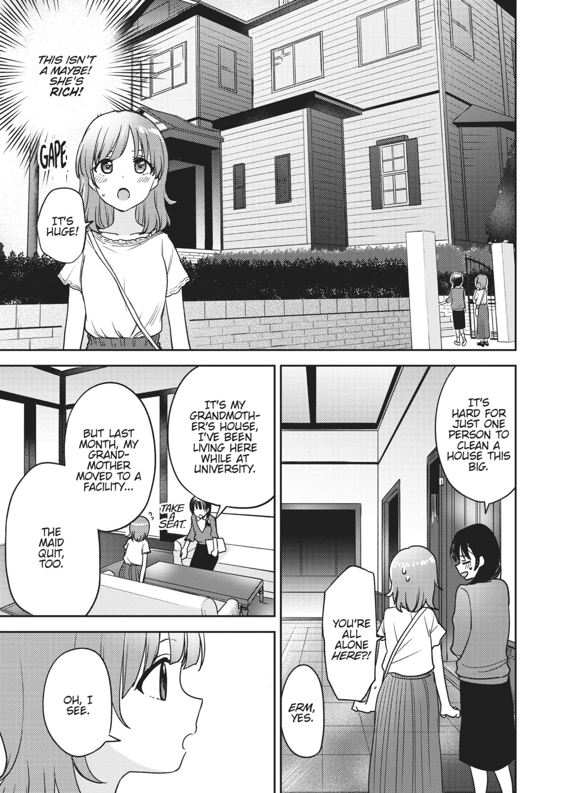 Asumi-chan Is Interested in Lesbian Brothels! – Chapter 10 page 13