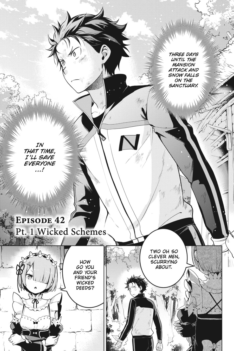 Re:ZERO -Starting Life in Another World- Chapter 4: The Sanctuary and the Witch of Greed – Chapter 42 page 0