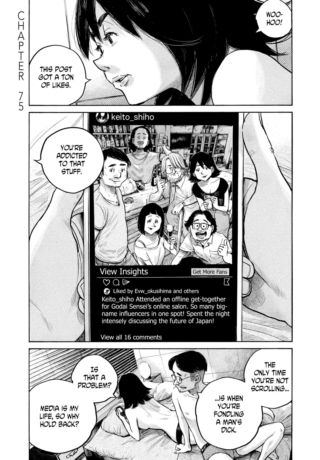 Dead Dead Demon's Dededede Destruction – Chapter 75 page 0