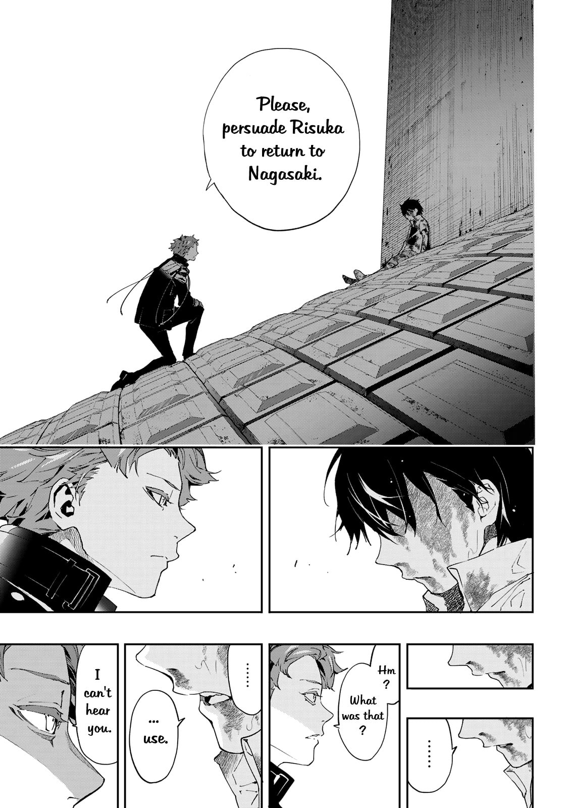 Evil in Disguise. — Irregular page 31