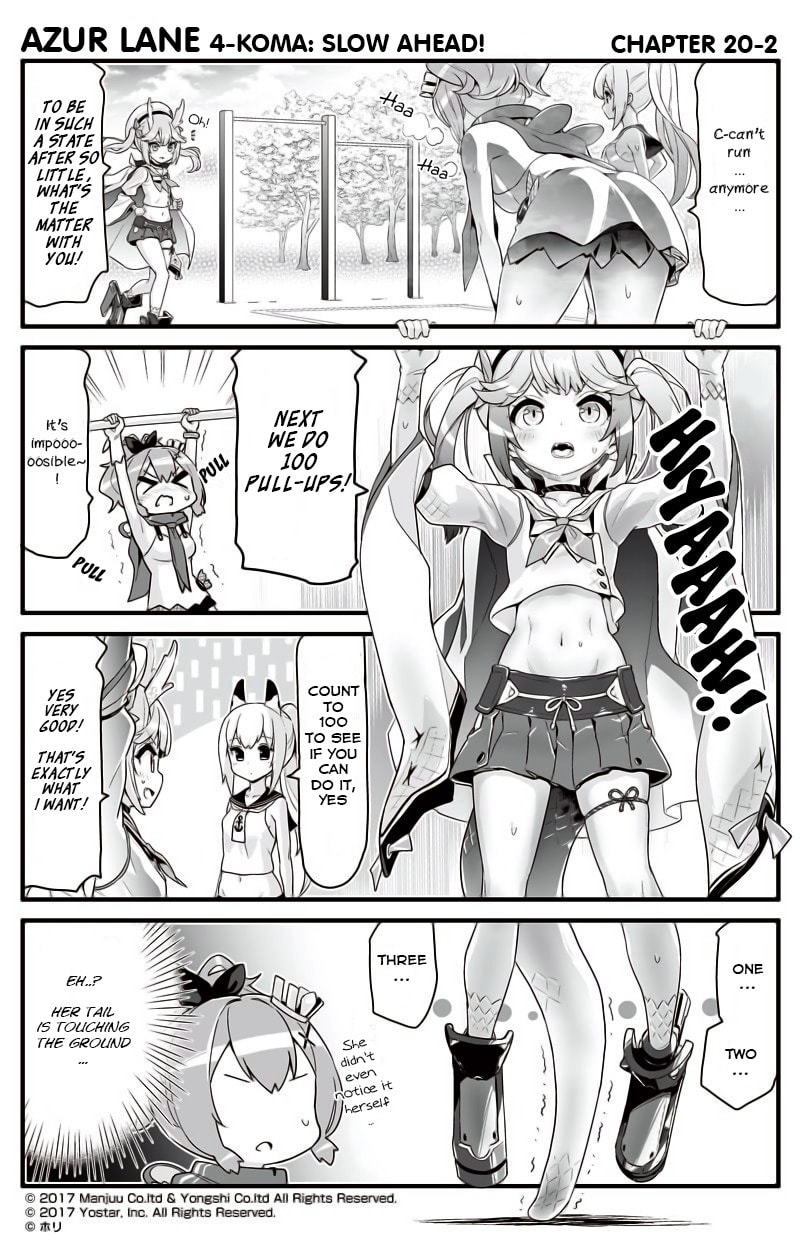 Azur Lane 4-koma: Slow Ahead! – Chapter 20 page 1