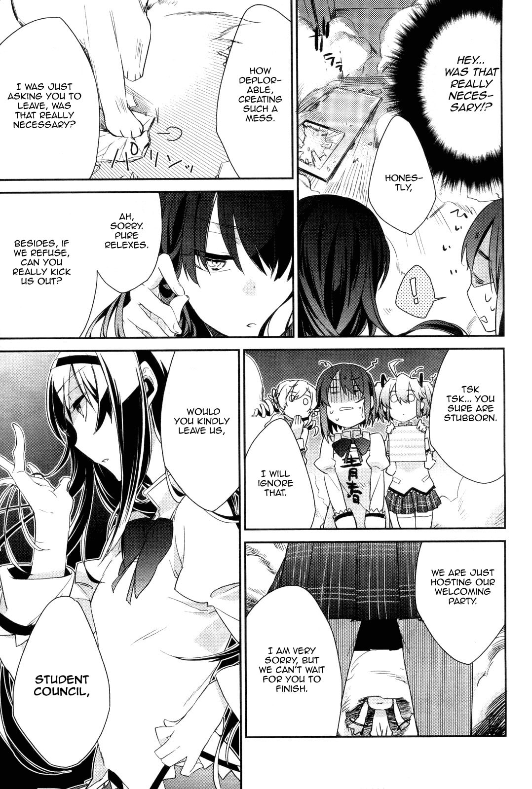 Mahou Shoujo-bu Madoka★Magica – Chapter 1 page 18