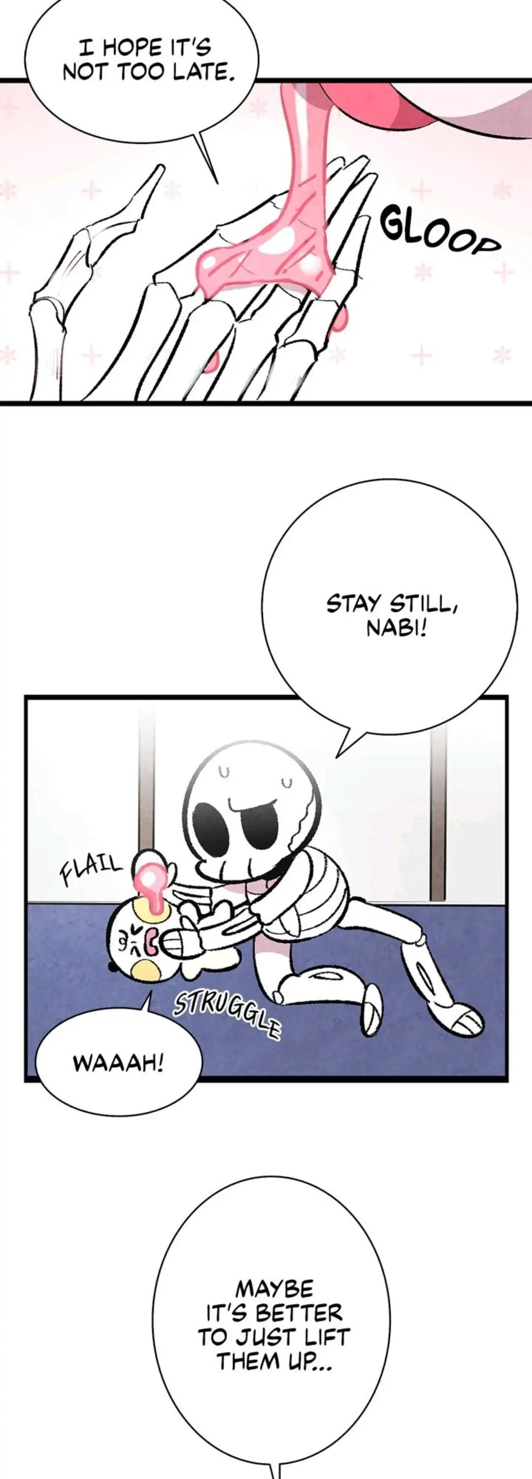 The Skeleton Becomes a Cat Dad – Chapter 10 page 42