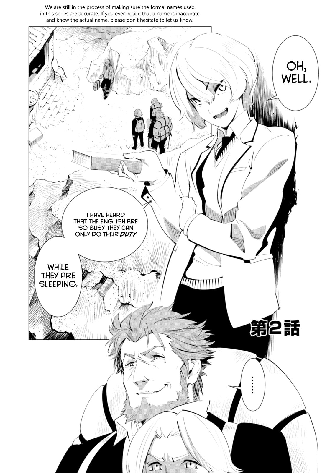 The Empire of Corpses – Chapter 2 page 1