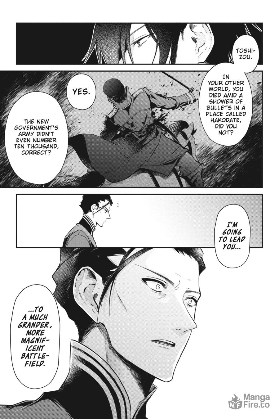 The Summoing of Toshizou Hijakata page 26