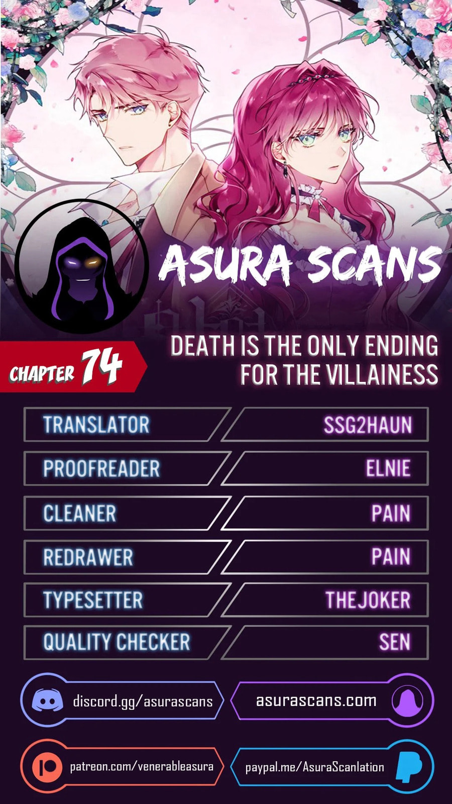 Villains Are Destined to Die – Chapter 74 page 0
