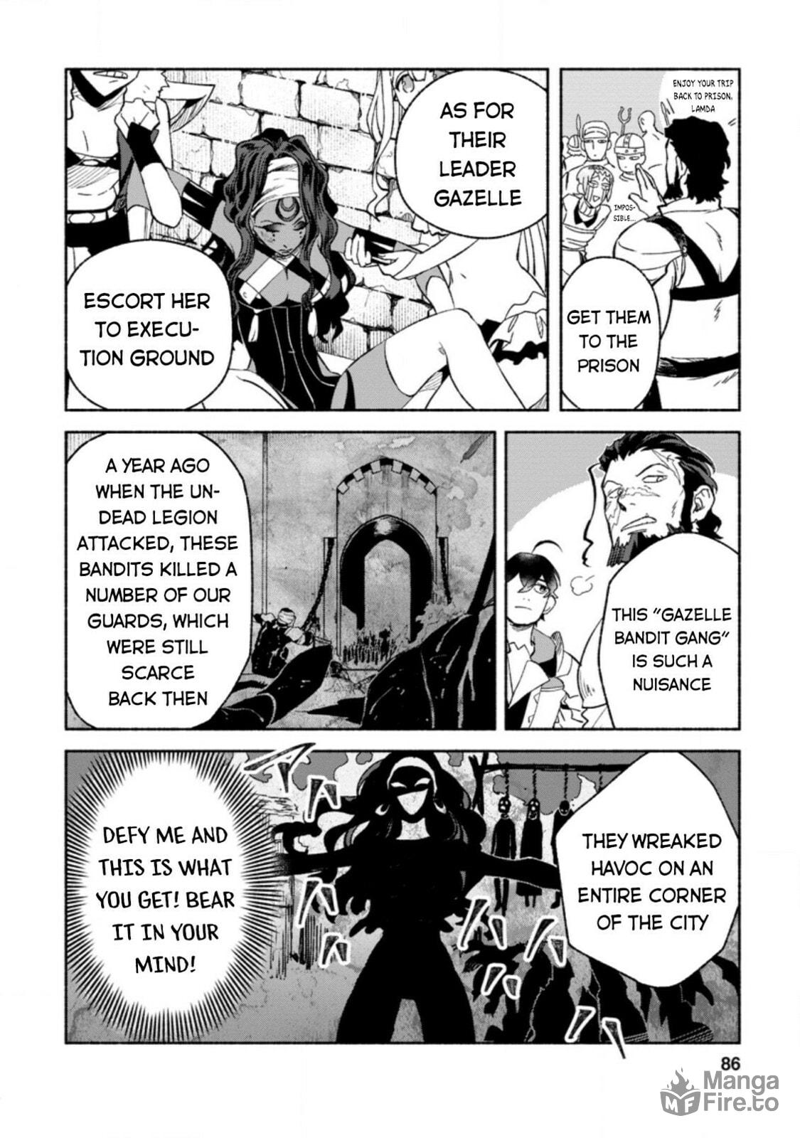 Sono Monban, Saikyou Nitsuki: Tsuihou Sareta Bougyo Ryoku 9999 no Senshi, Outo no Monban Toshite Musou Suru – Chapter 8 page 24