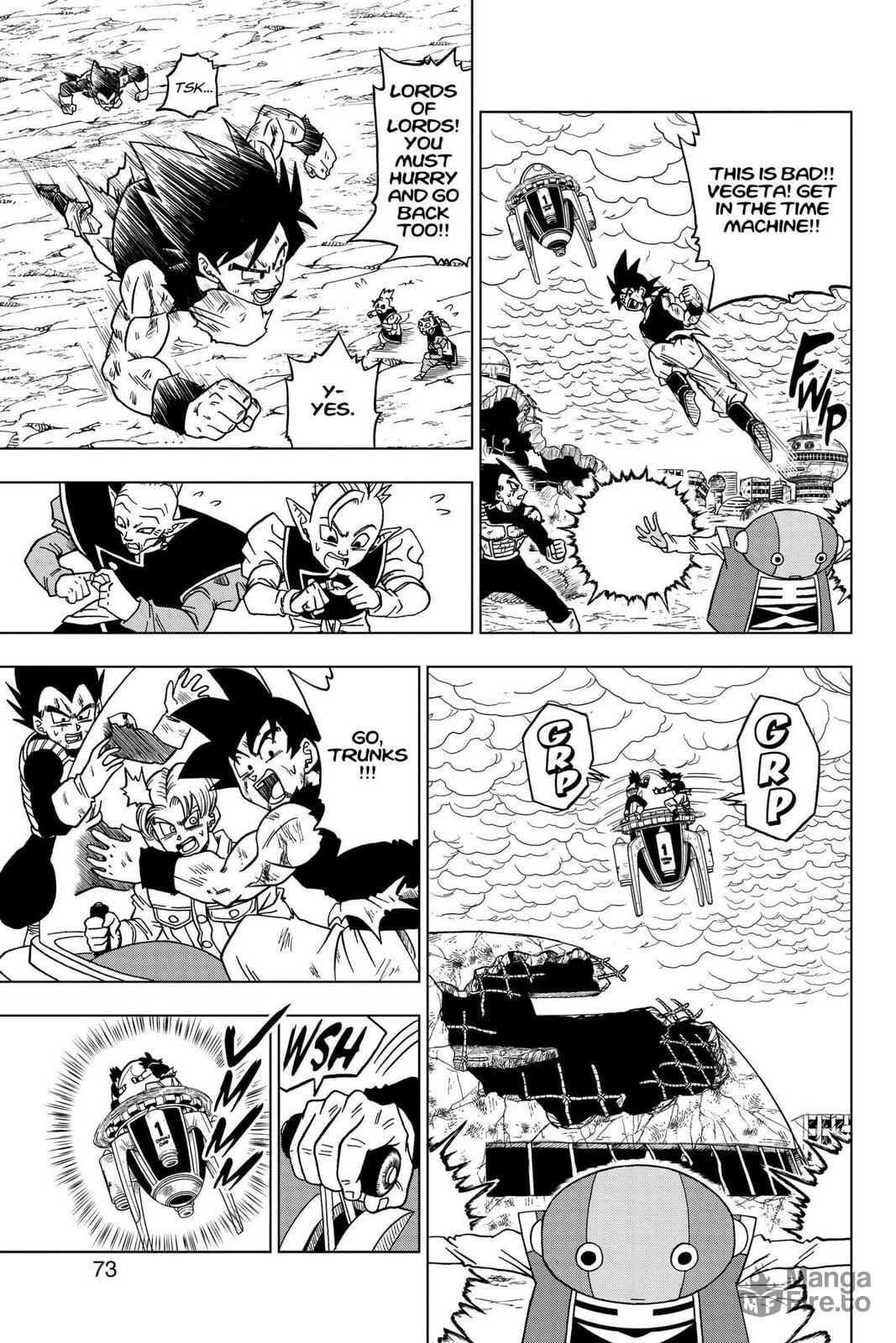 The Decisive Battle! Farewell, Trunks! page 20