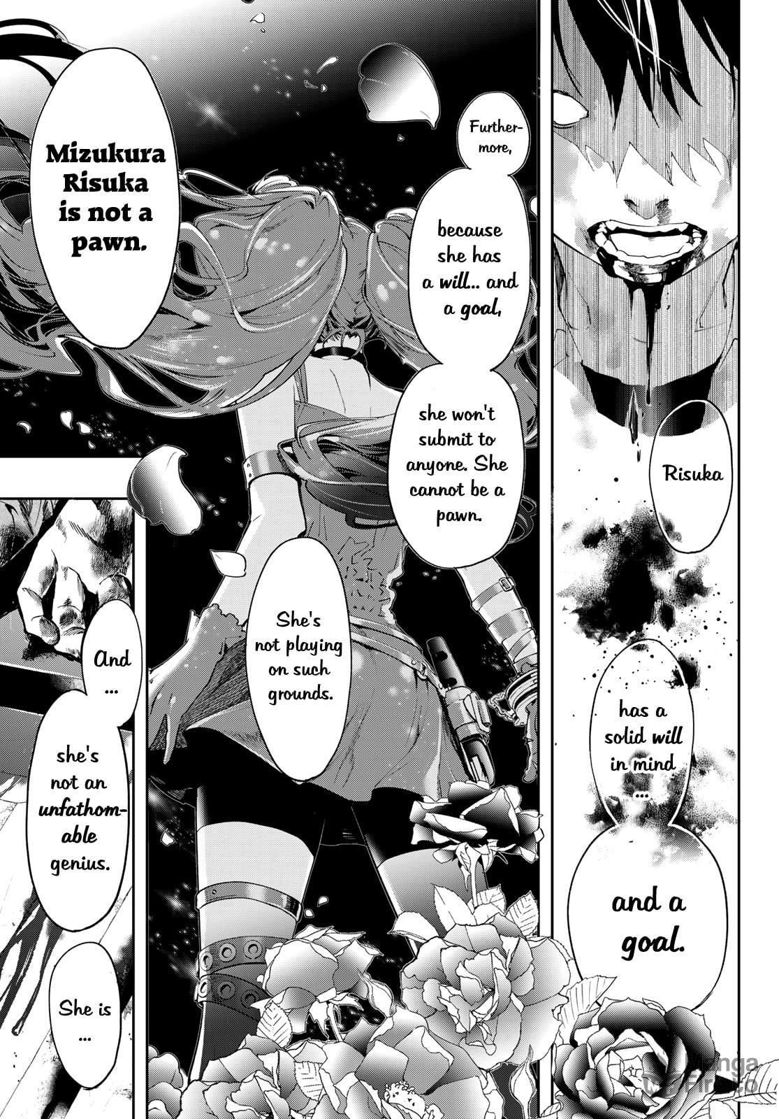 Evil in Disguise. — Irregular page 35