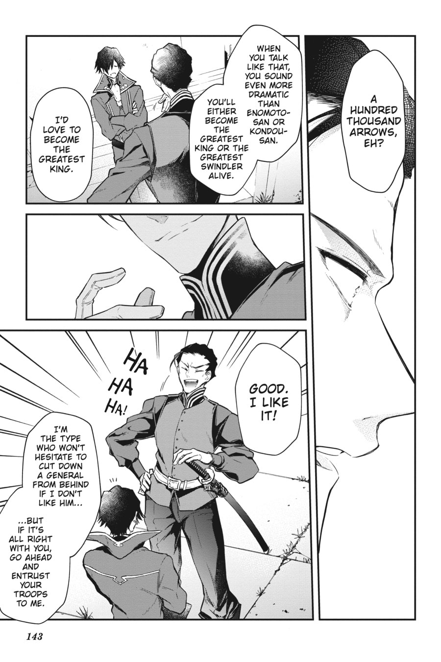 The Summoing of Toshizou Hijakata page 28