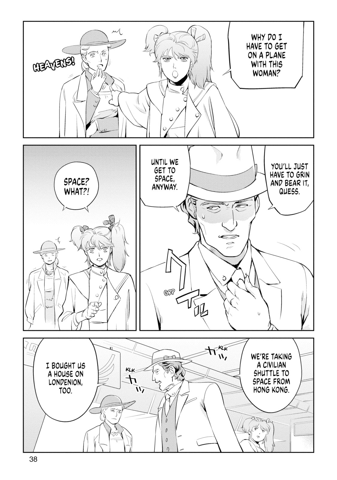 Mobile Suit Gundam – Char's Counterattack – Chapter 1 page 18