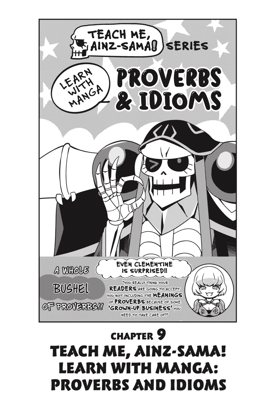 Teach Me, Ainz-sama! Learn with Mango: Proverbs and Idioms page 0