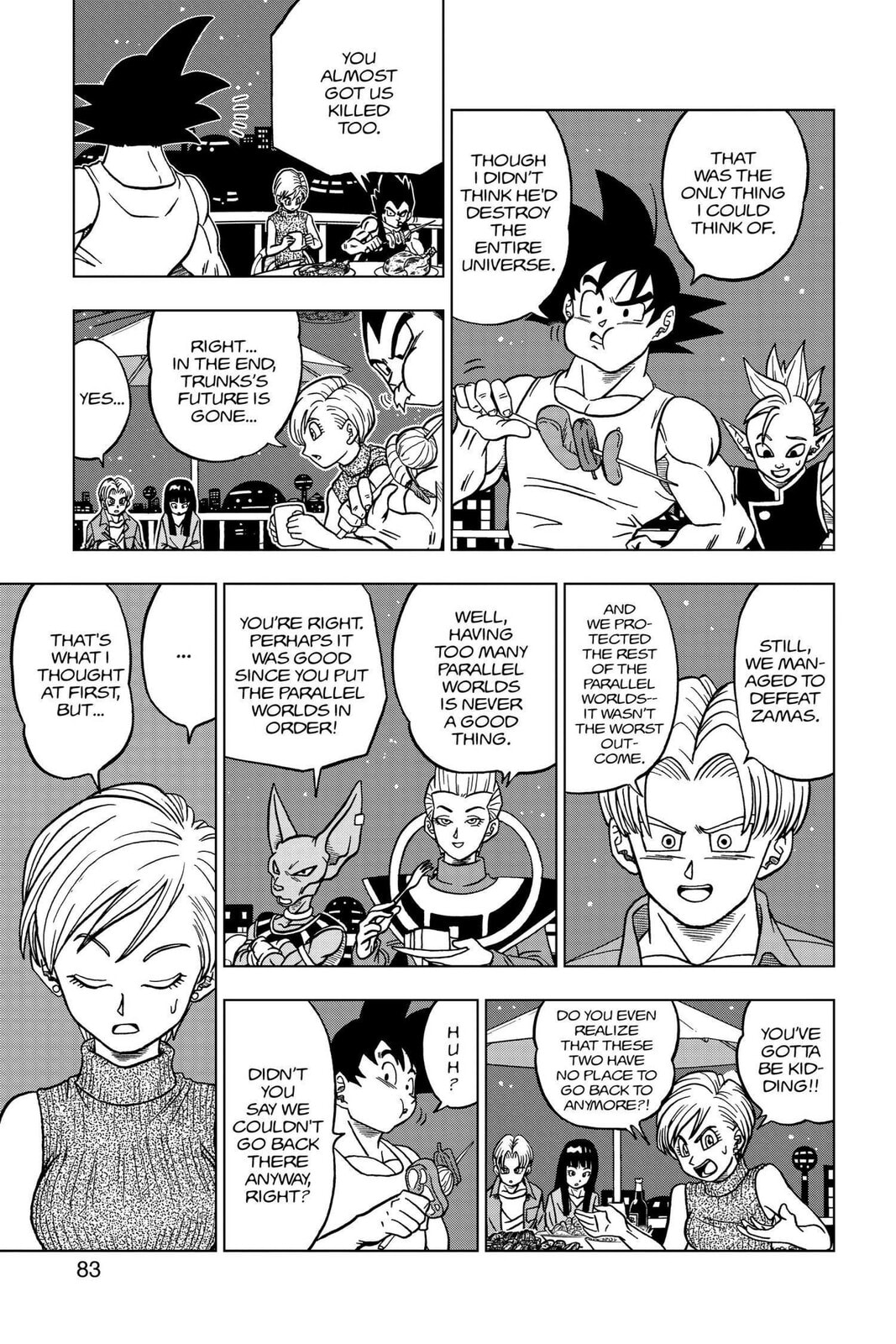 The Decisive Battle! Farewell, Trunks! page 30