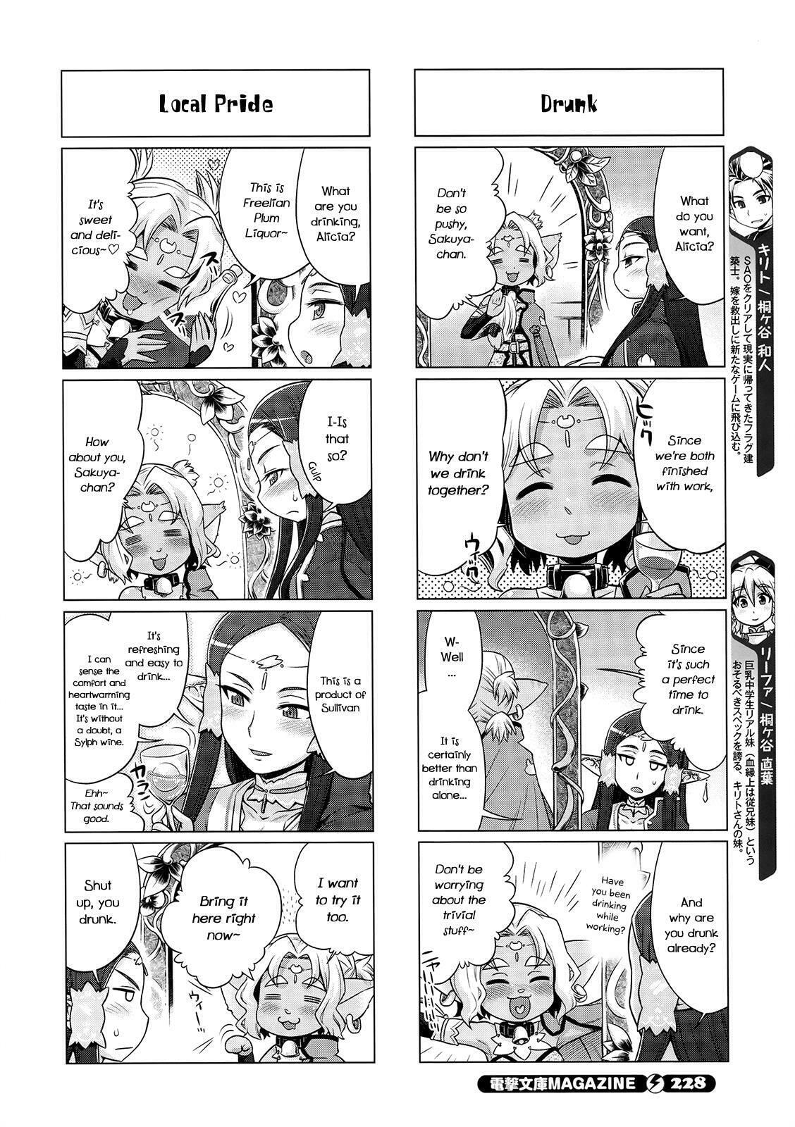 Sword Art Online 4-koma – Chapter 17 page 1