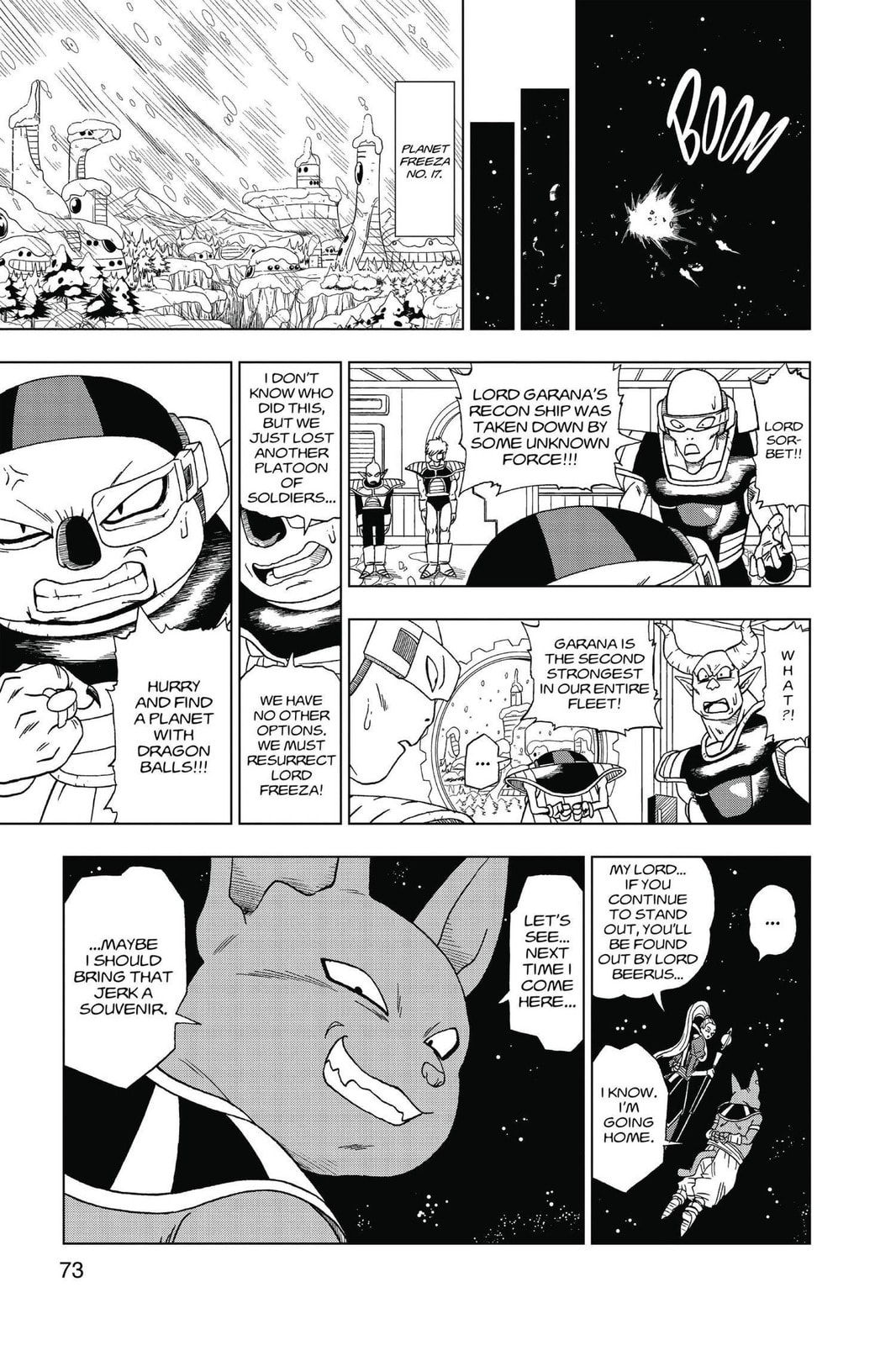 Battle of Gods page 18