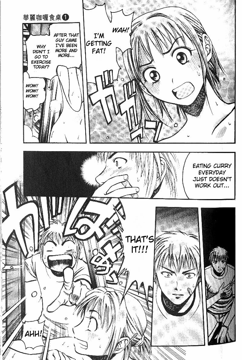 The First Step for a Comeback and Pumpkin Curry page 21