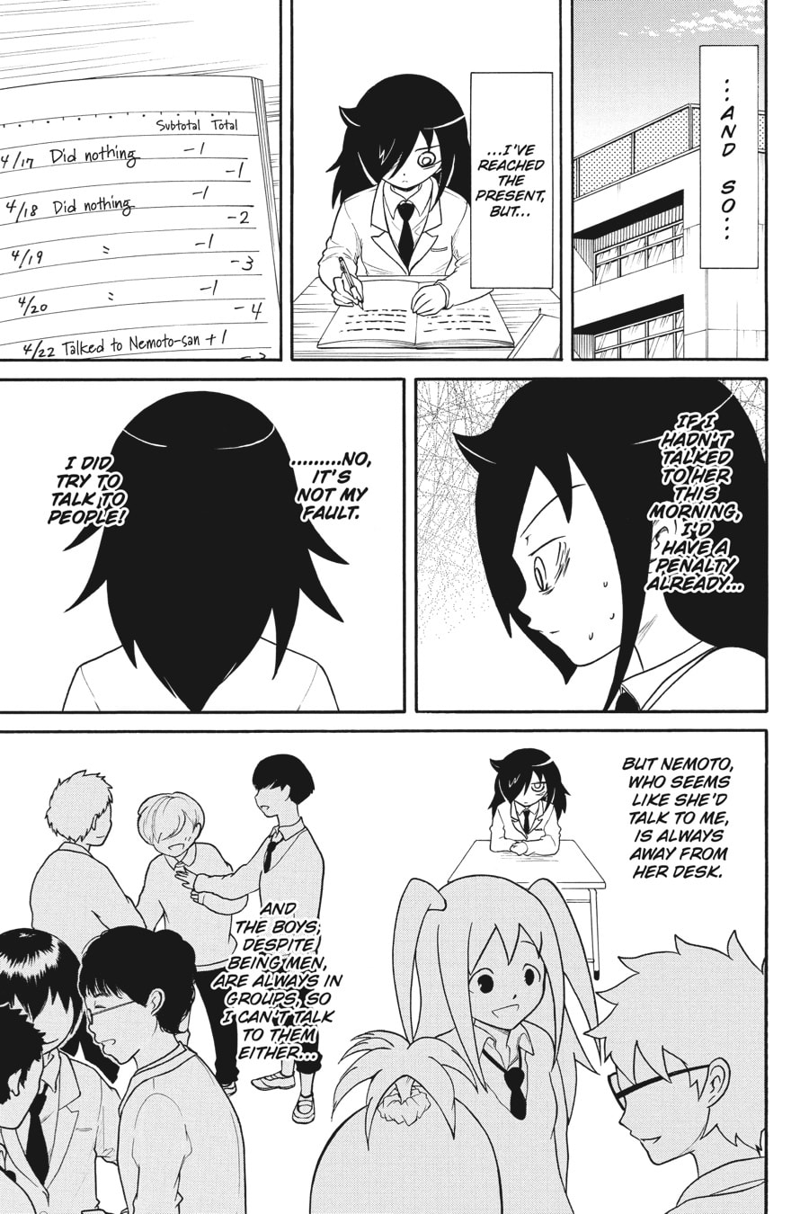 I'll use a point system. page 7