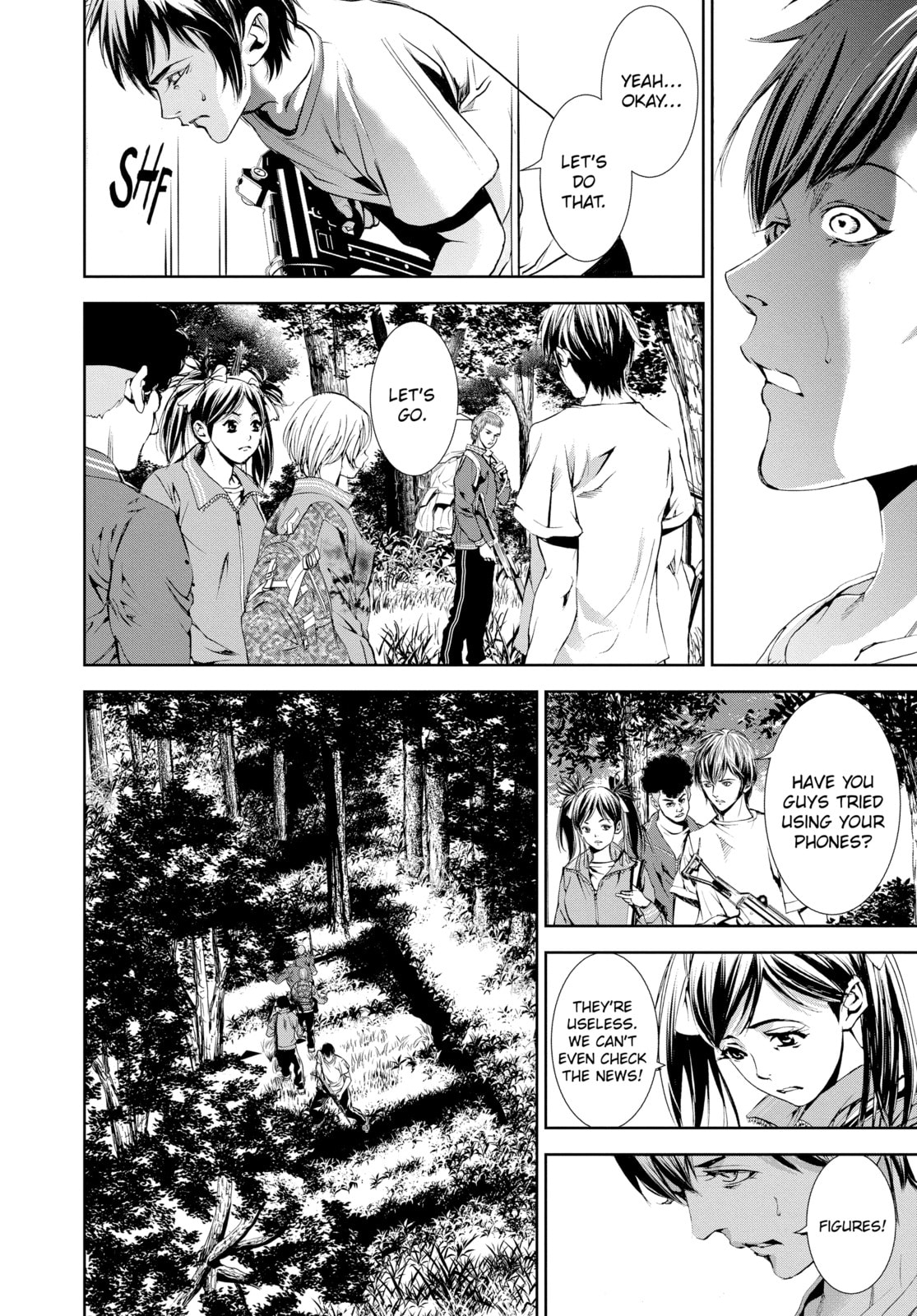 A QUIET RISE TO ACTION (AUFTAKTA) page 3