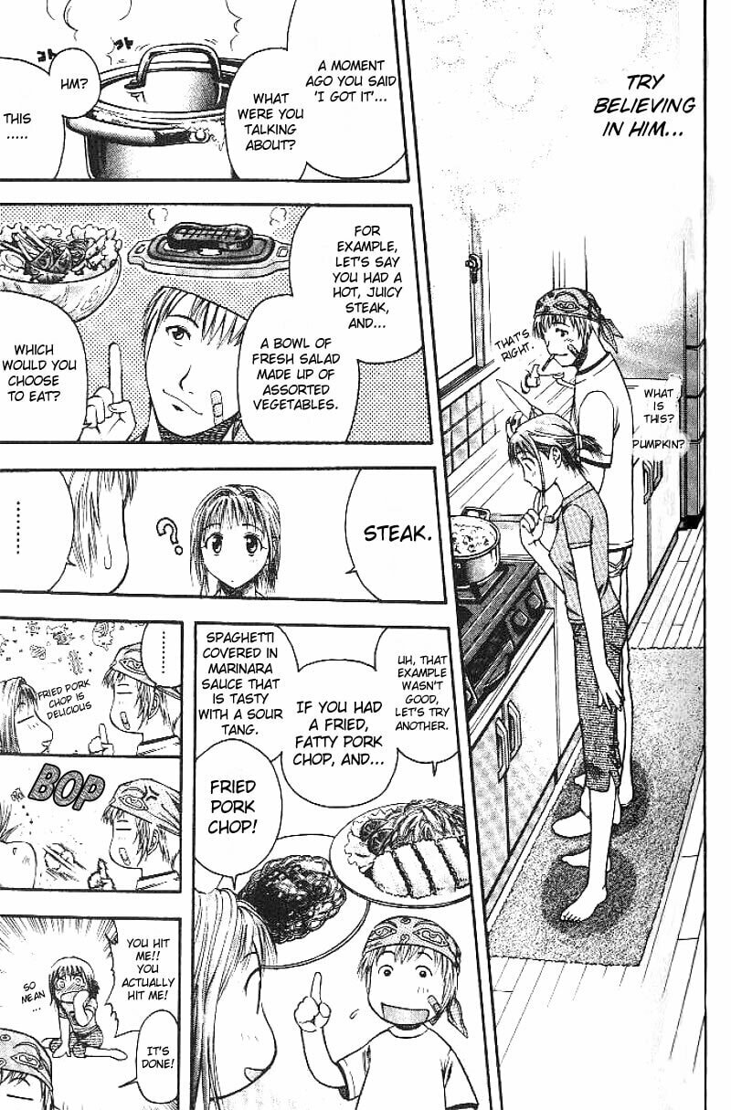 The First Step for a Comeback and Pumpkin Curry page 15