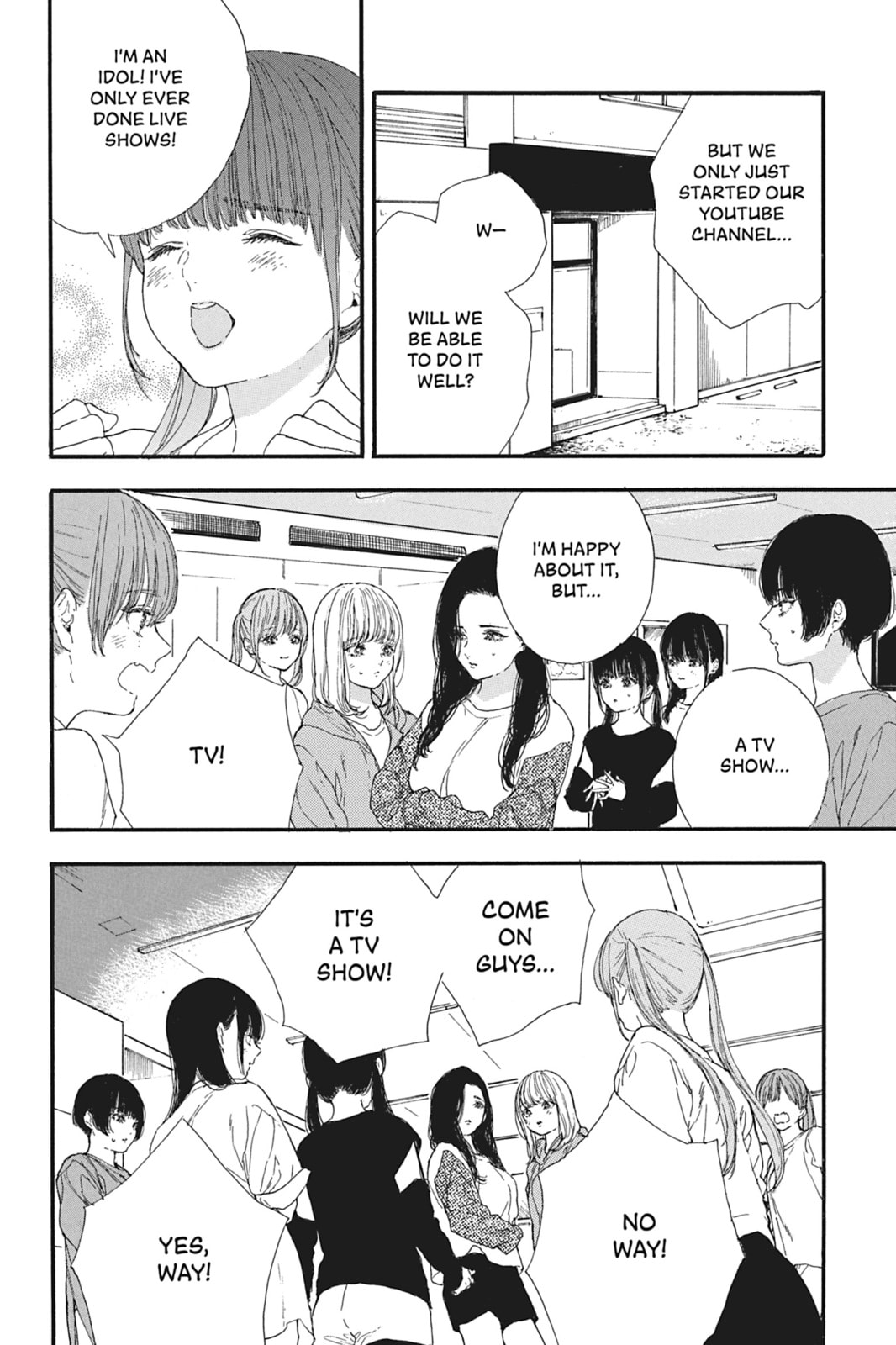 If My Favorite Pop Idol Made It to the Budokan, I Would Die – Chapter 44 page 1