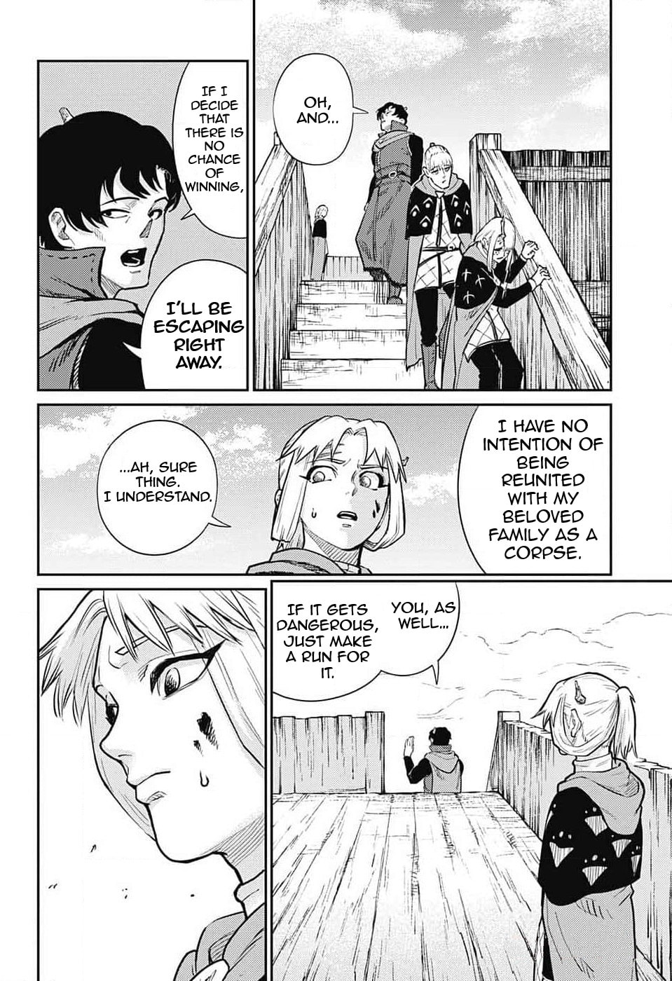 The Battle of Mont Tombe Castle page 40