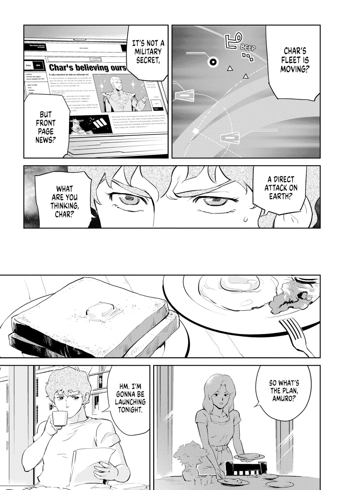 Mobile Suit Gundam – Char's Counterattack – Chapter 1 page 12