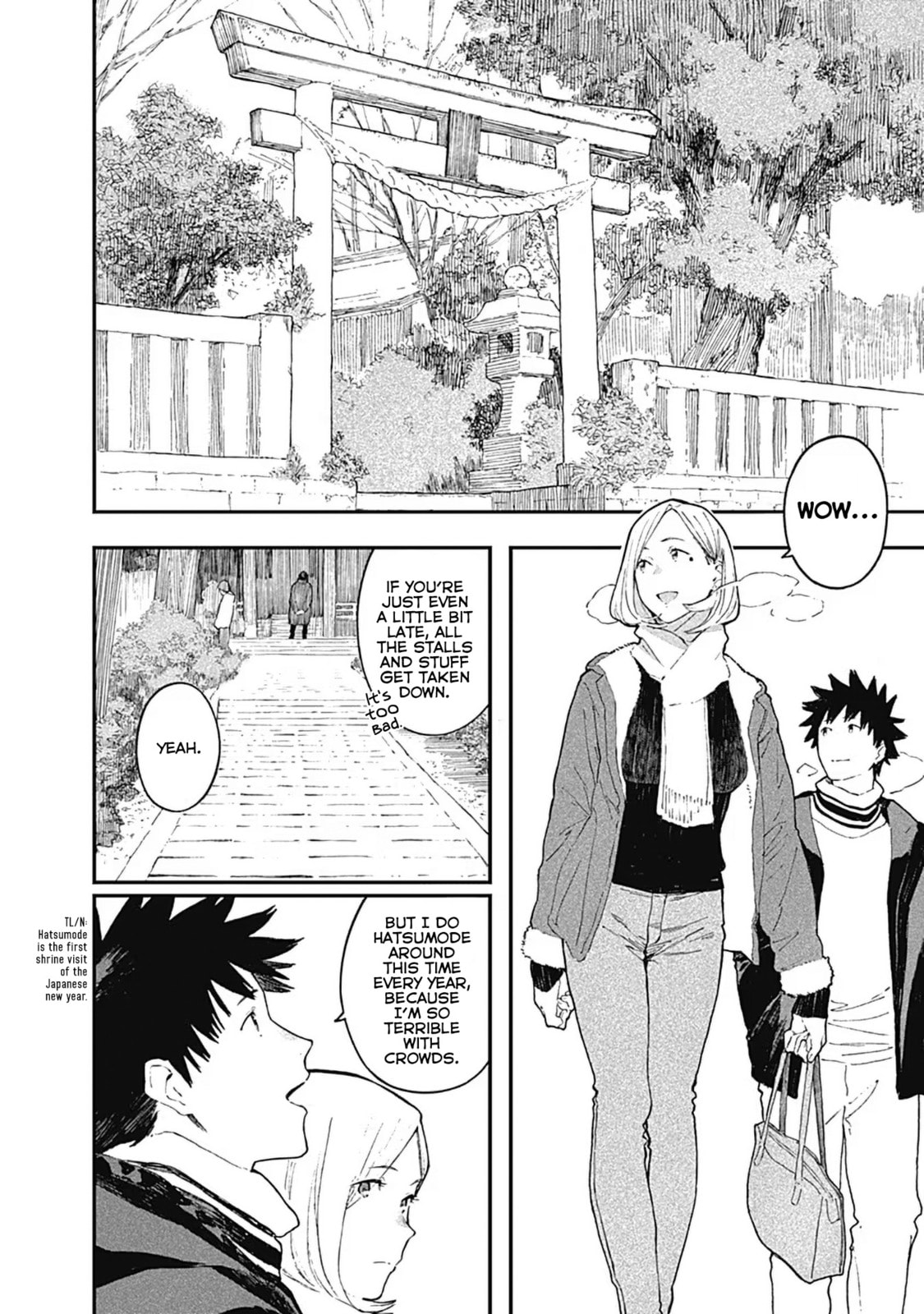 Hatsumode and Roasted Bananas page 1