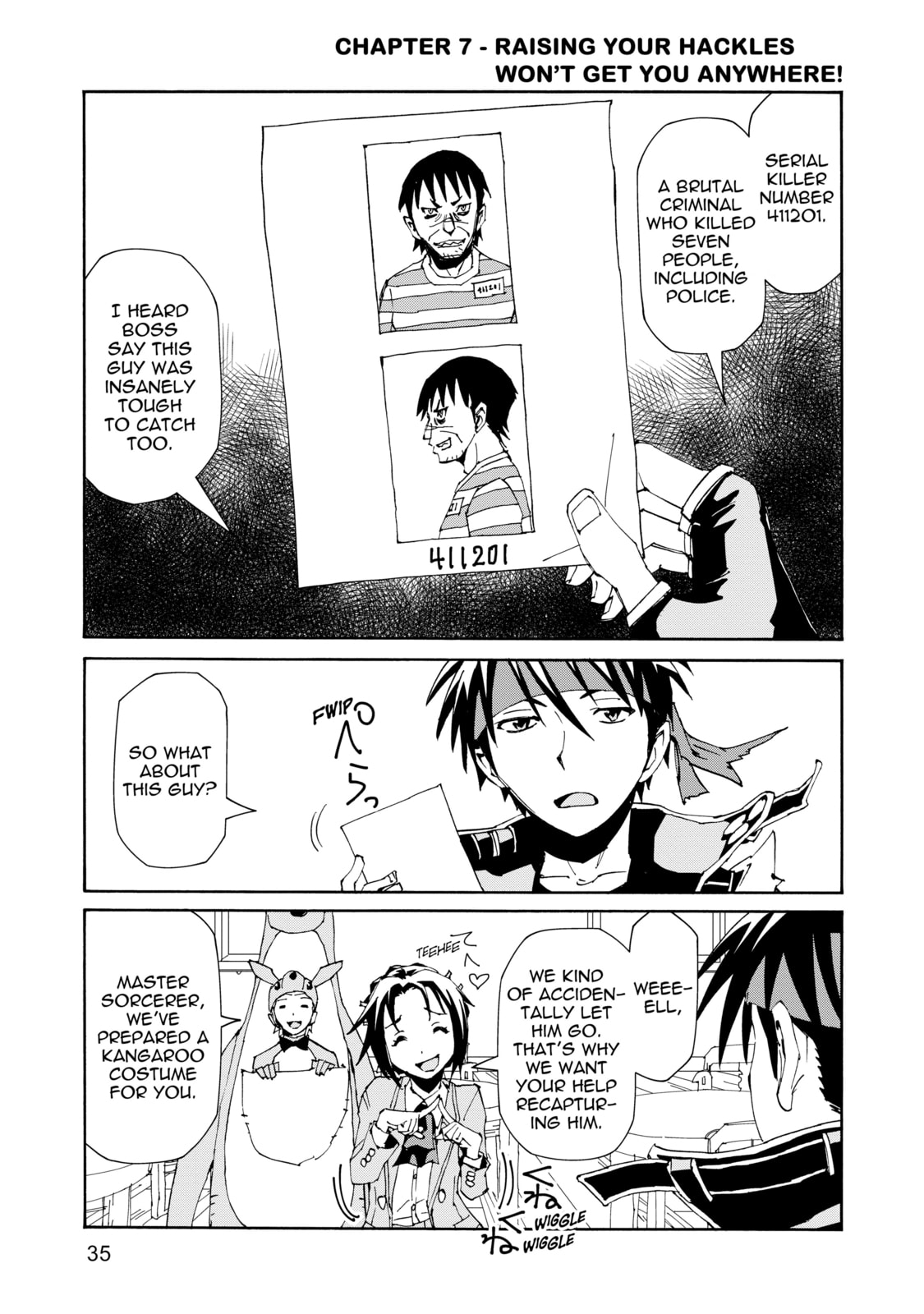 Sorcerous Stabber Orphen: The Reckless Journey – Chapter 7 page 0
