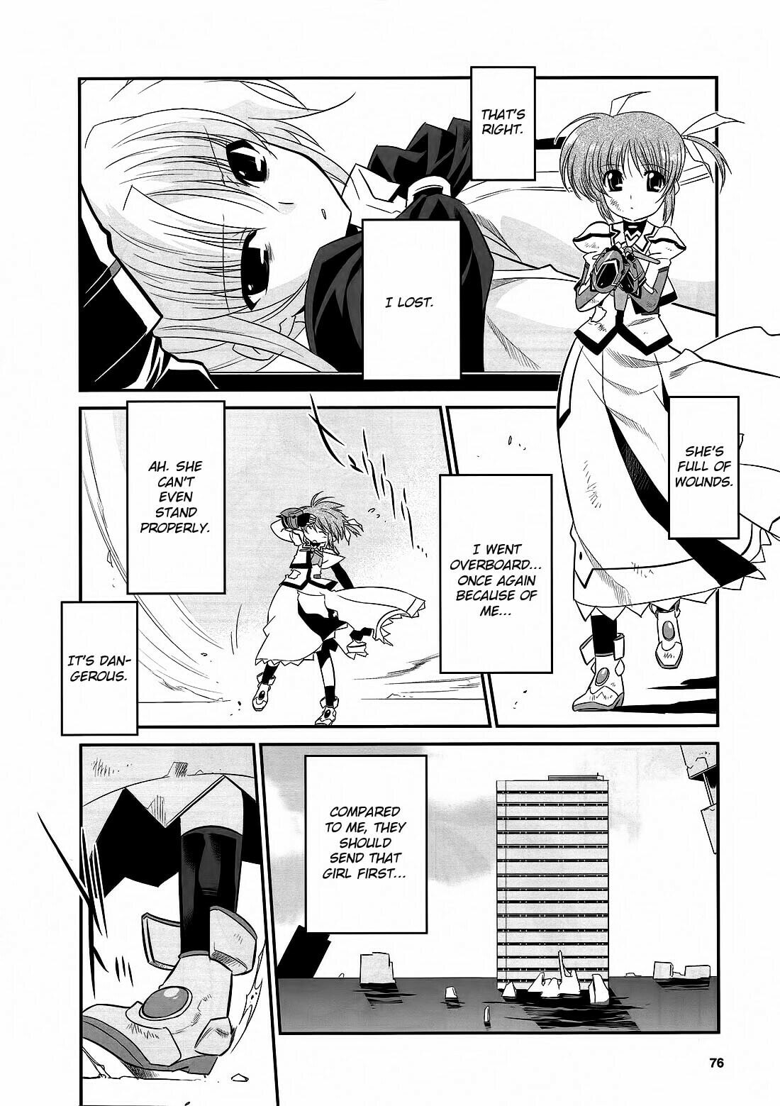 Therefore, the hand is held out page 7