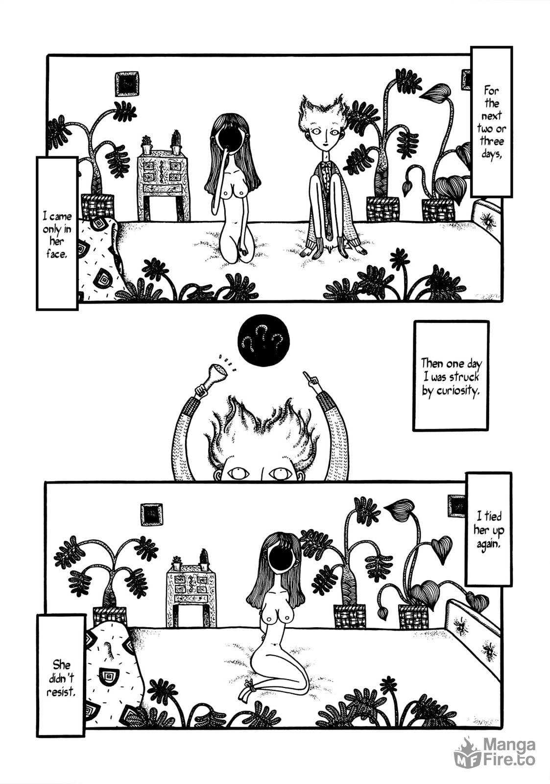 The Woman with No Face page 8