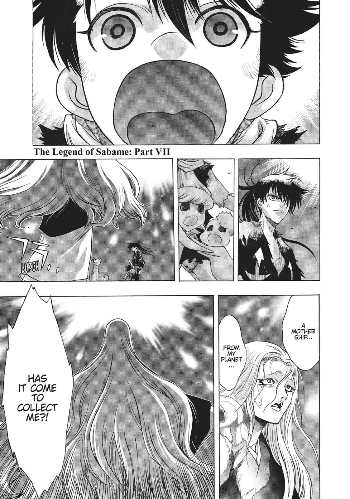 The Legend of Sabame: Part VII page 0