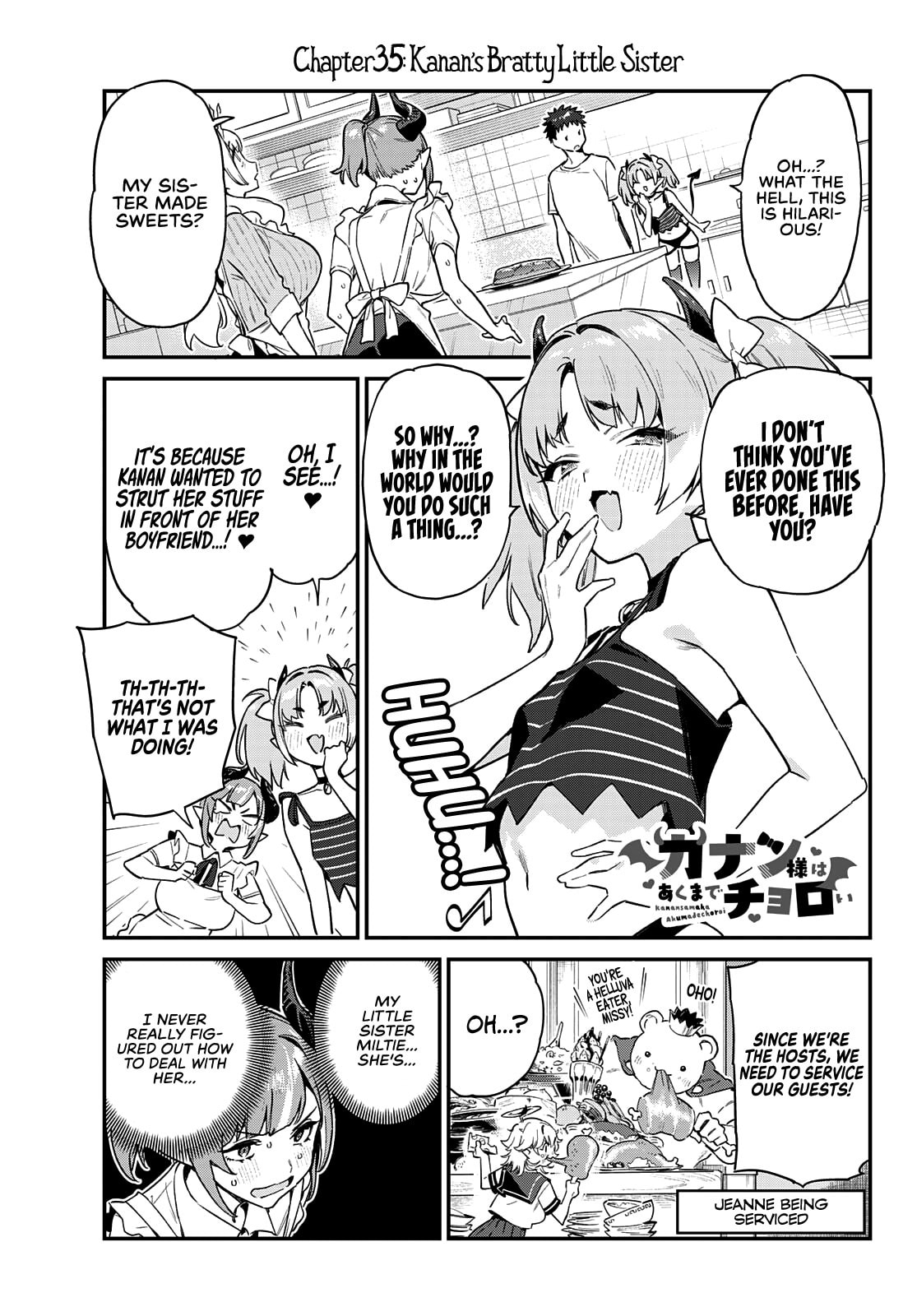 Kanan's Bratty Little Sister page 1