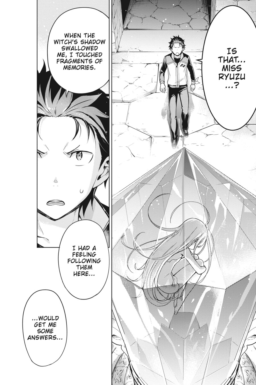 The Girl in the Crystal page 1