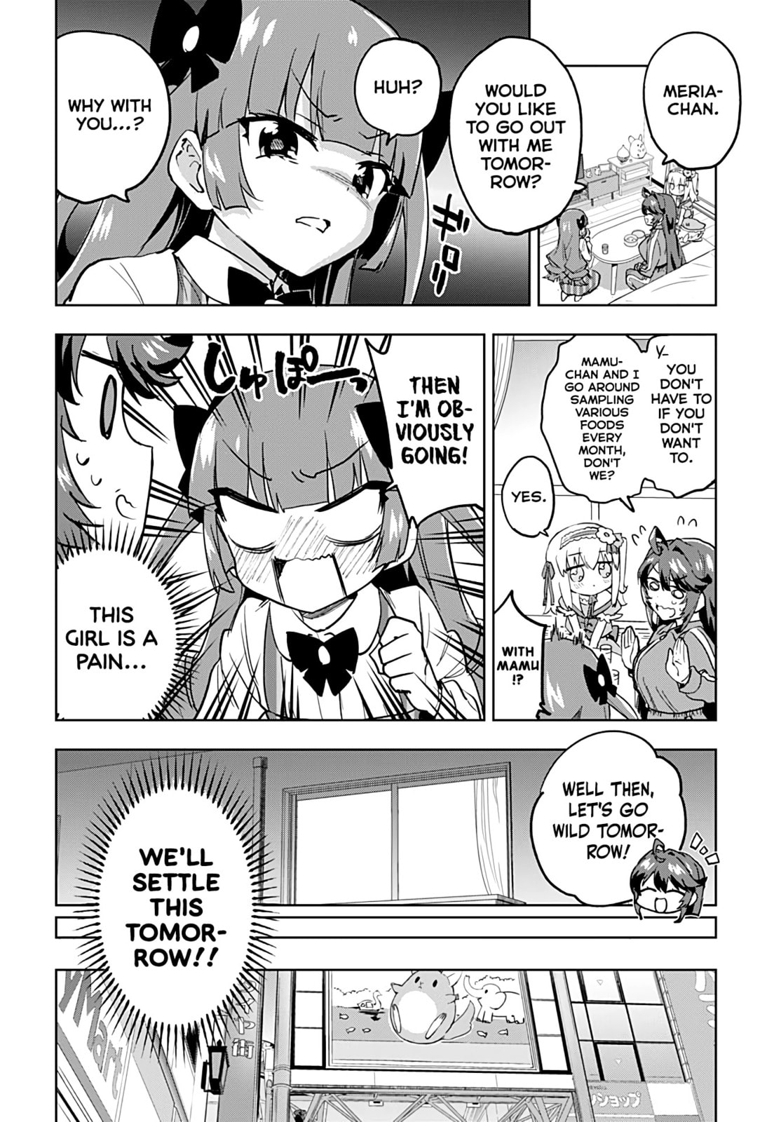 How to Raise Favorability With a Magical Girl page 1