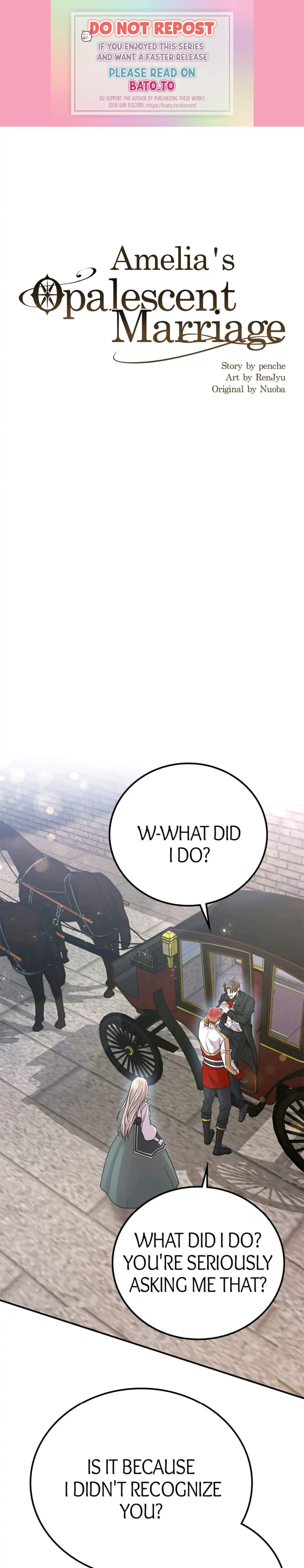 Amelia's Opalescent Marriage – Chapter 7 page 0