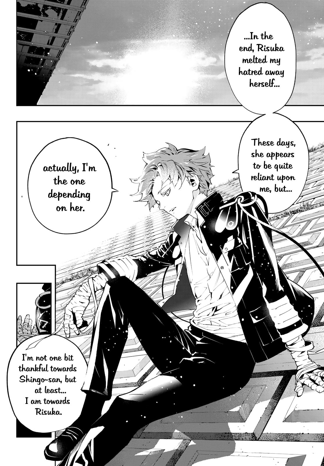 Evil in Disguise. — Irregular page 18