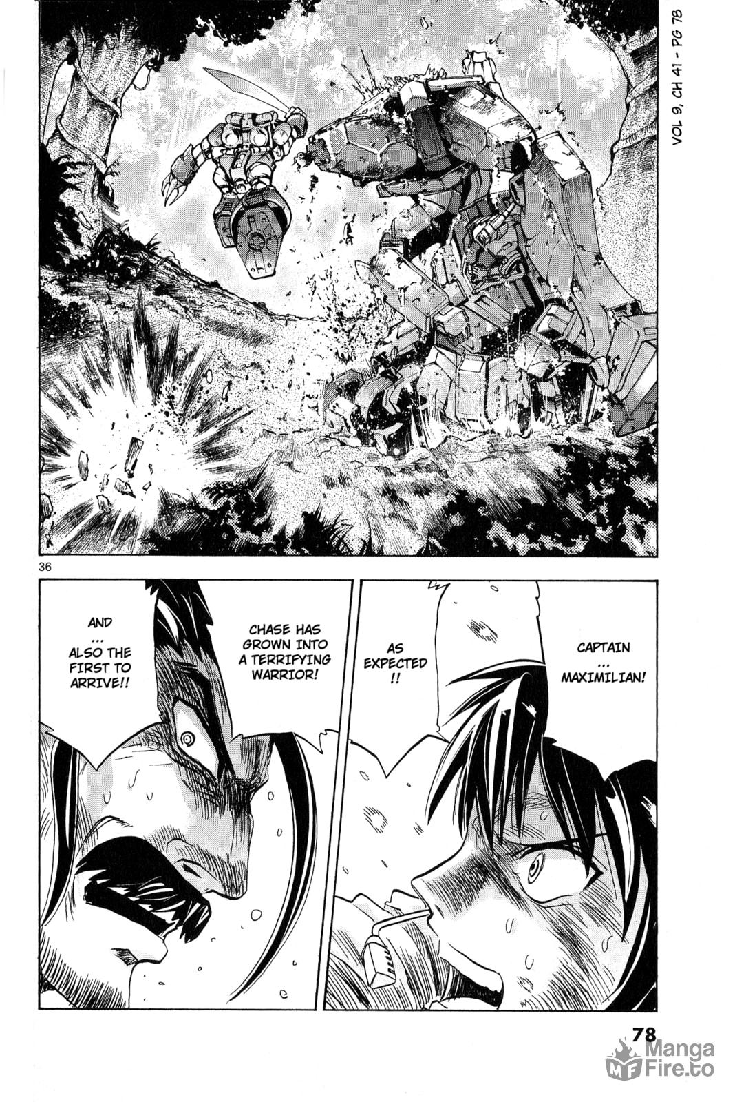 Mobile Suit Gundam Aggressor – Chapter 41 page 35