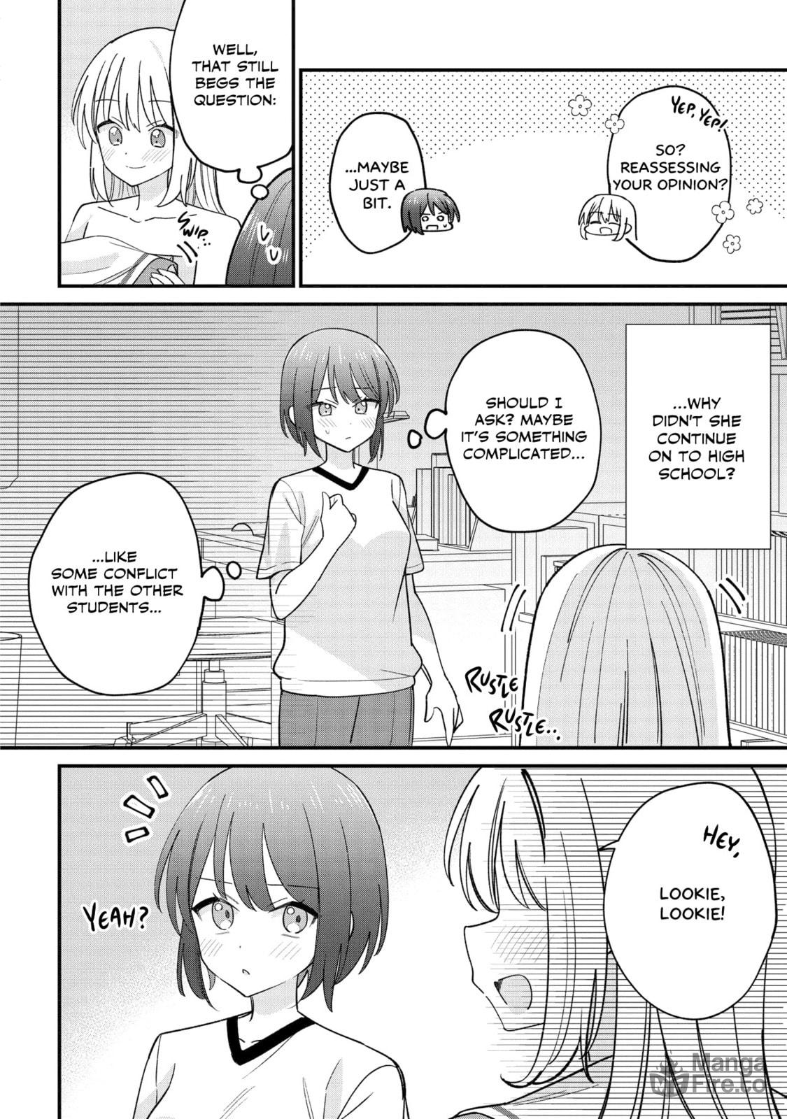 Kao dake yoi Classmate ga Yatara to Guigui Kuru Yuri no Hanashi – Chapter 4 page 9