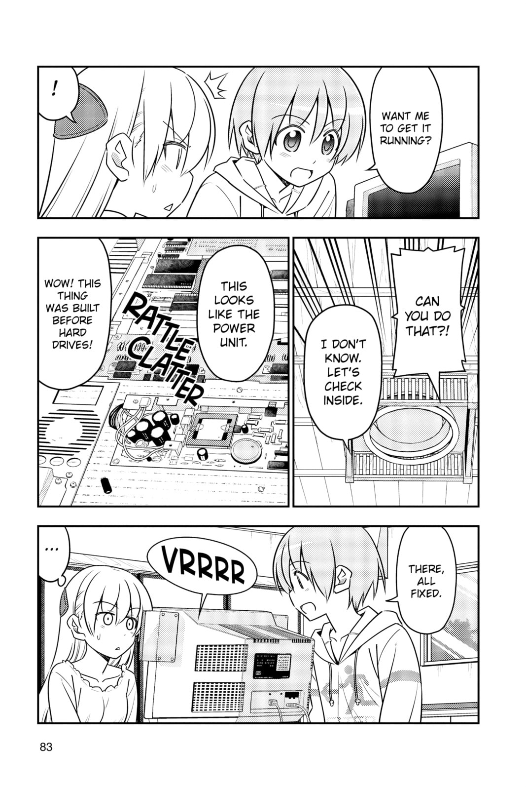 I didn't make any program on Ba-Maga, I just read Kage-san's manga all day page 6