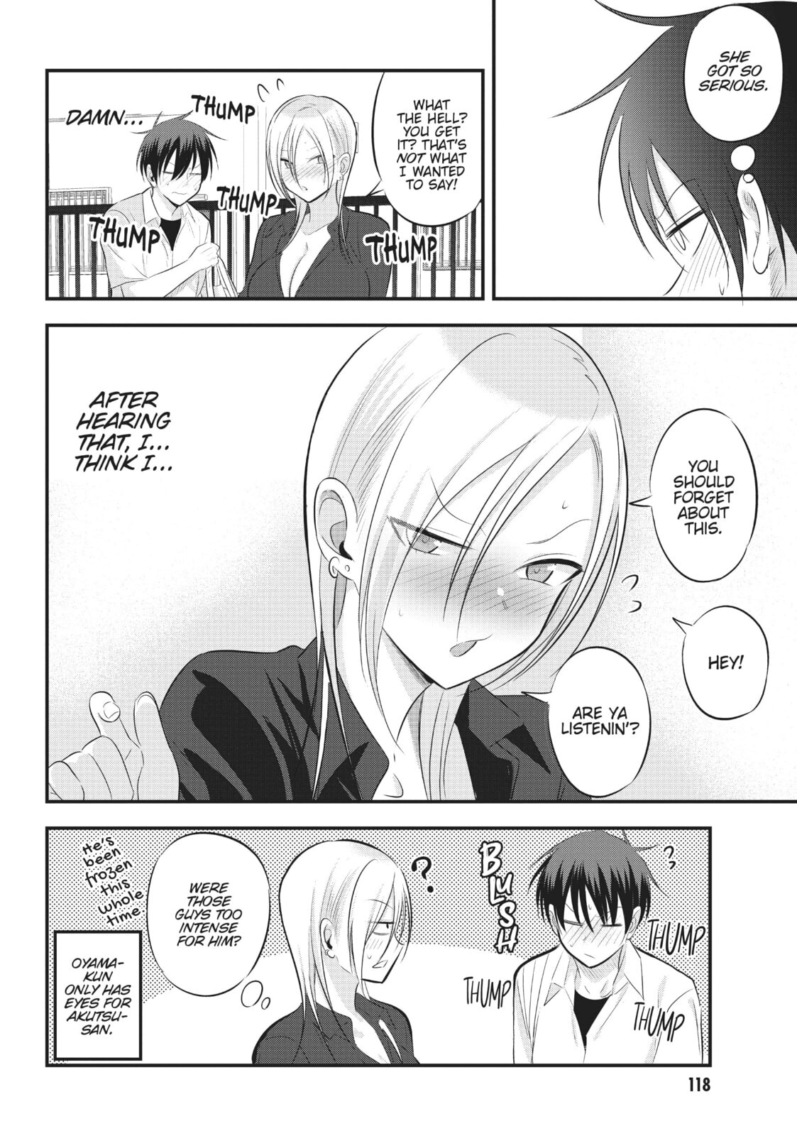 Please Go Home, Miss Akutsu! – Chapter 66 page 7