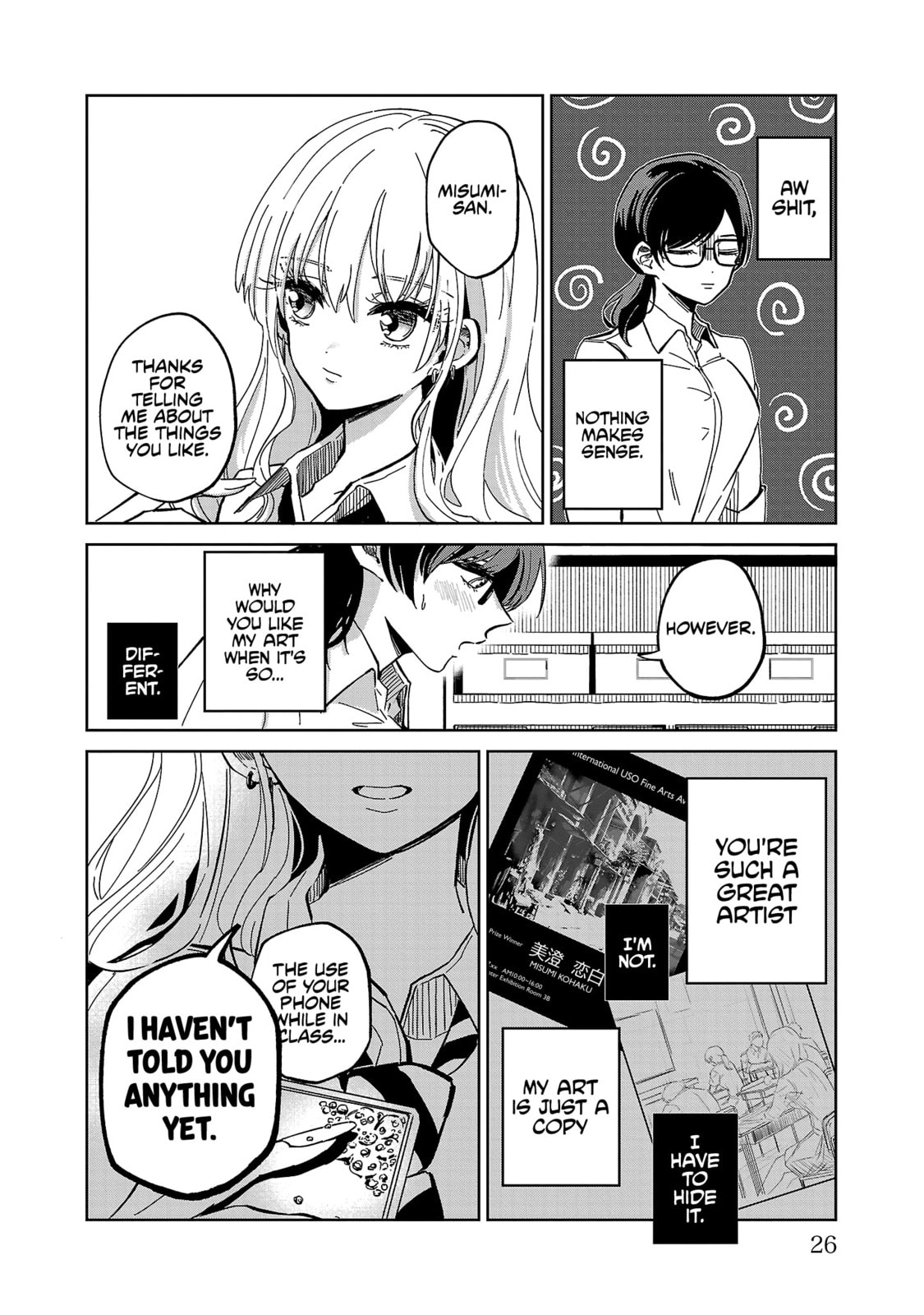 Oshiegoto – Chapter 1 page 27