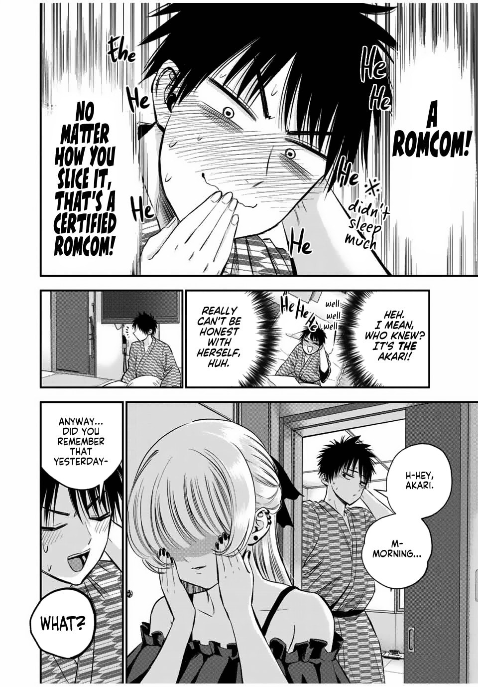 Romcoms don't happen even if  you spend the night together page 13